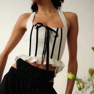 Allina Liu Bustier Top Size XS
